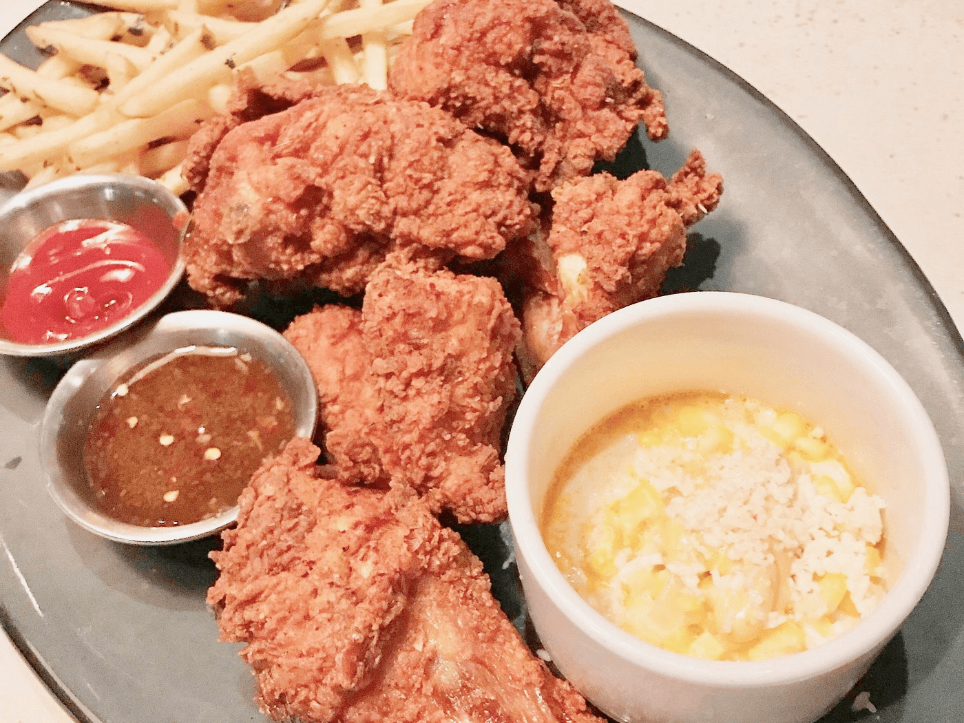 Fried food from Paul Martin's American Grill.