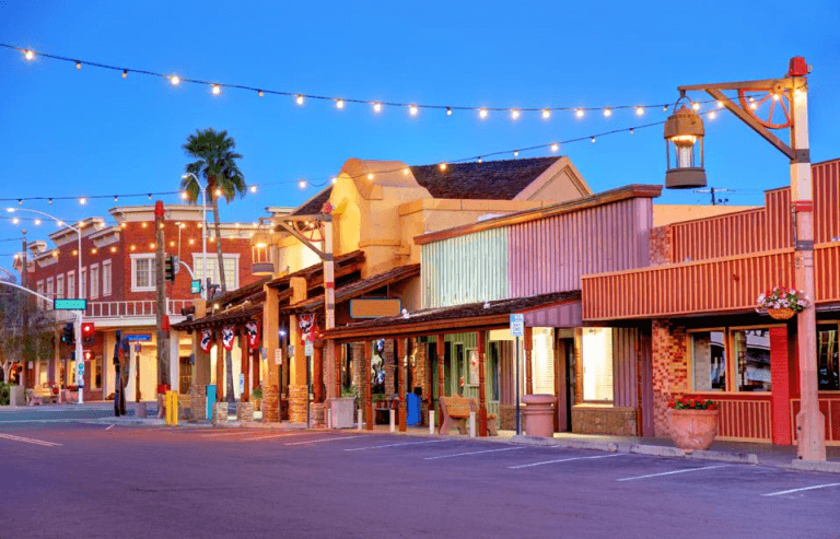 Old Town Scottsdale is a tourist attraction within a tourist attraction.