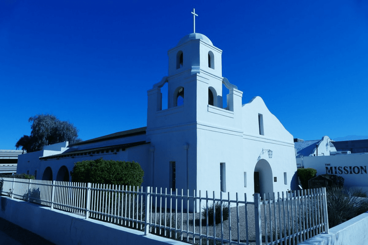 The Old Adobe Mission is the first Catholic parish in Scottsdale.