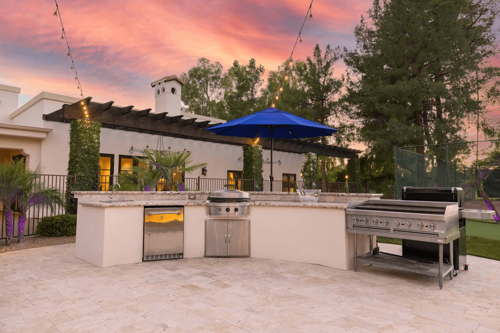 An Outdoor Kitchen