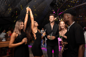 an image of a group of people dancing at a club in Scottsdale