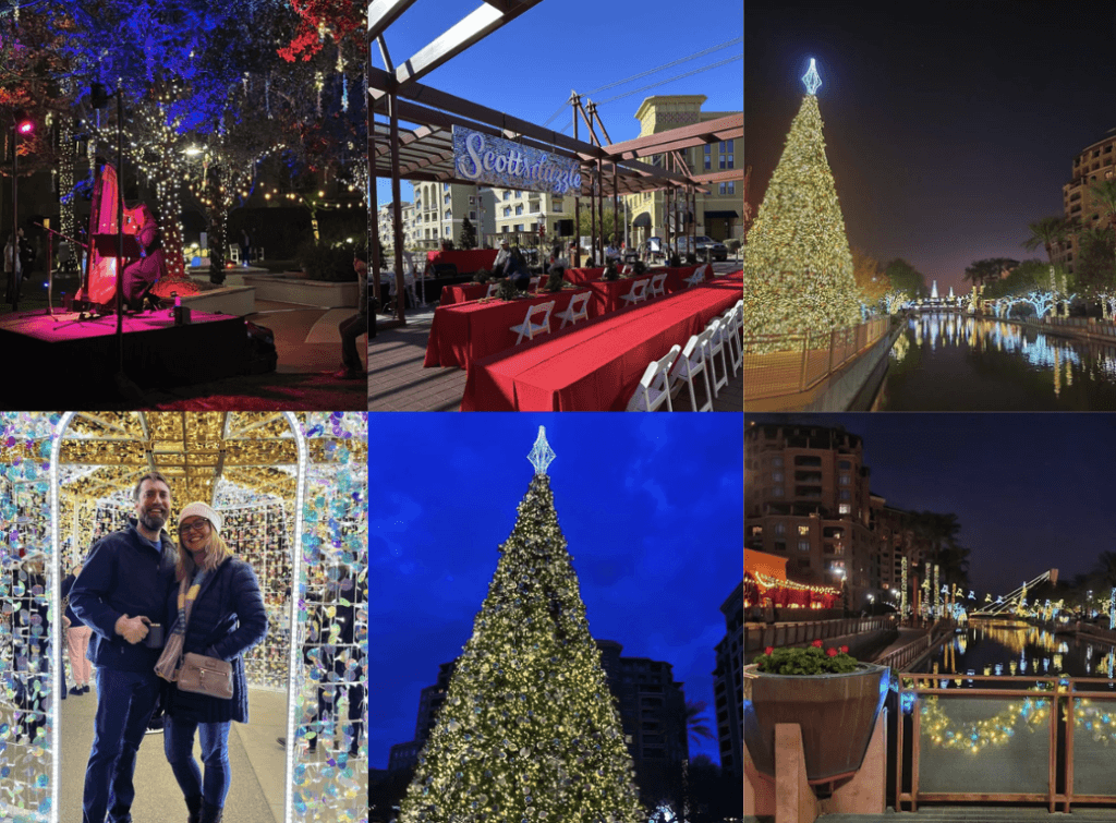 A collage of Scottsdazzle photos. 