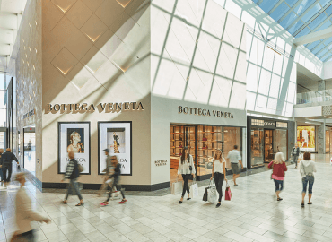 People shopping inside the Scottsdale Fashion Square mall.
