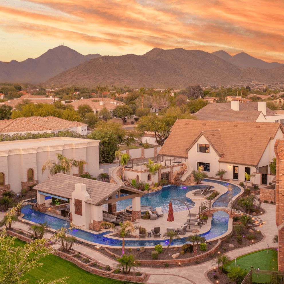 An image of a vacation rental for a corporate event in Scottsdale.