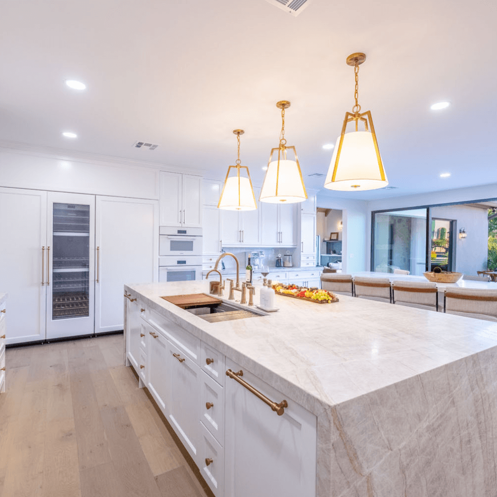 Vacation rental home for a corporate event.