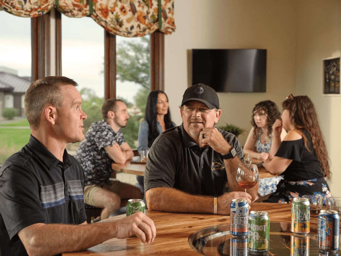 An image of a private event at a vacation rental in Scottsdale.