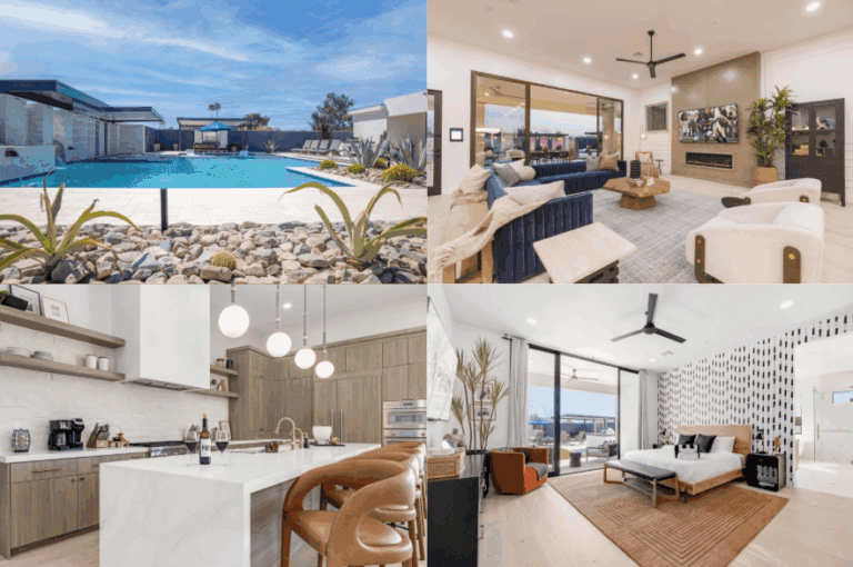 A collage of various pictures of Estate on Thunderbird.