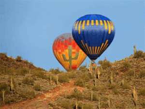 Hot Air Balloon Ride at Dawn