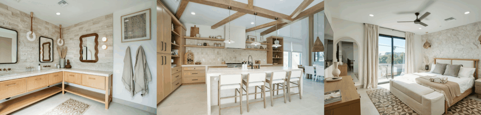 Stylish Old Town Scottsdale vacation rental perfectly decorated and ready for a girl’s getaway.