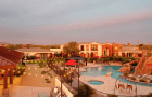 A luxury vacation rental in Scottsdale with a large pool.