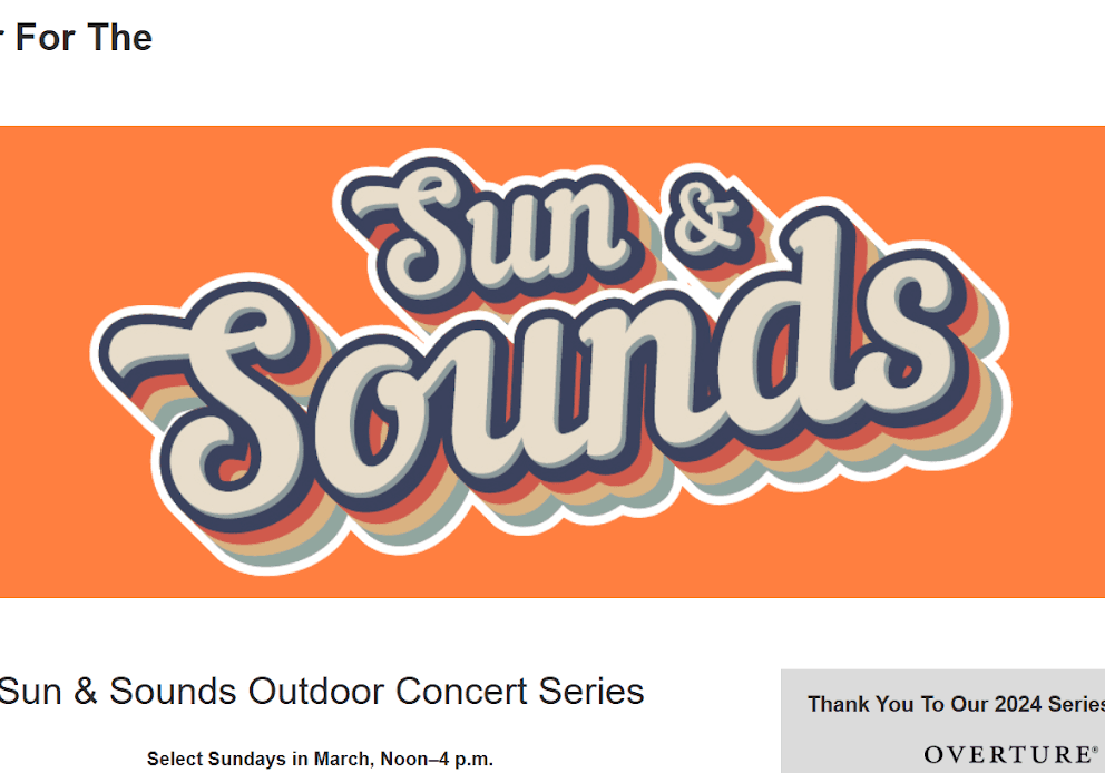 Sun & Sounds Outdoor Concert Series