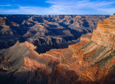 An image of the South Rim of the Grand Canyon.