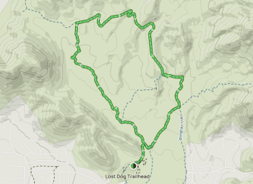 Lost Dog Wash Trail to Ringtail Trail Loop