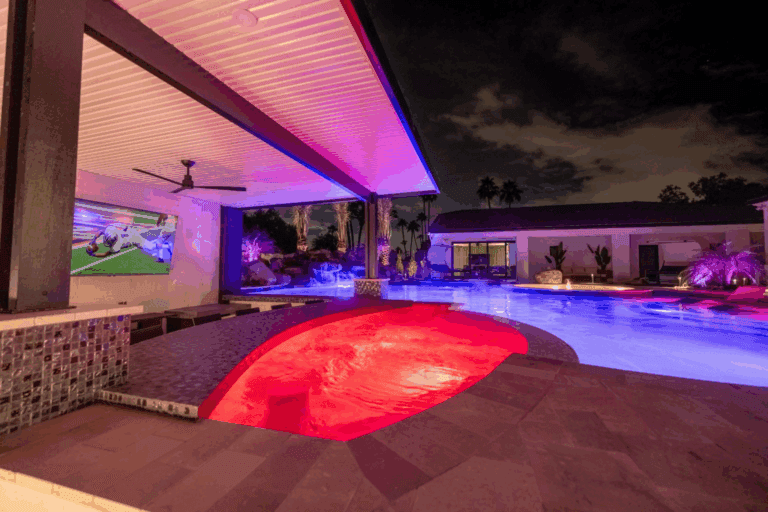 Private Scottsdale estate with a relaxed adult retreat.