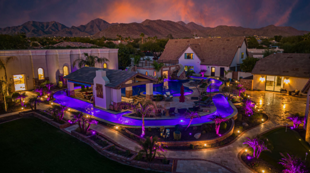 The perfect outdoor amenities for vacations and holidays.