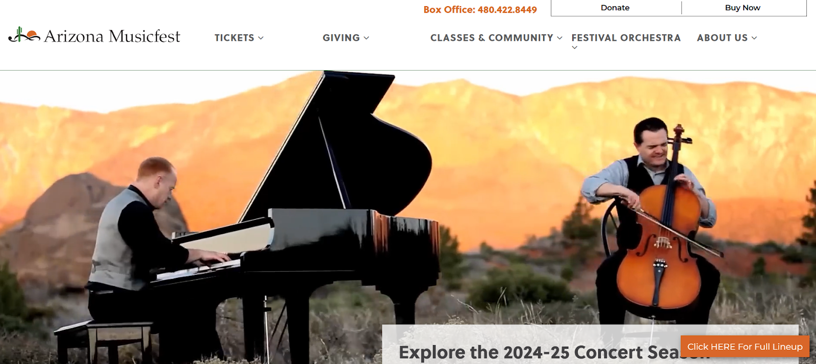 Arizona Musicfest 2024–2025 Concert Series