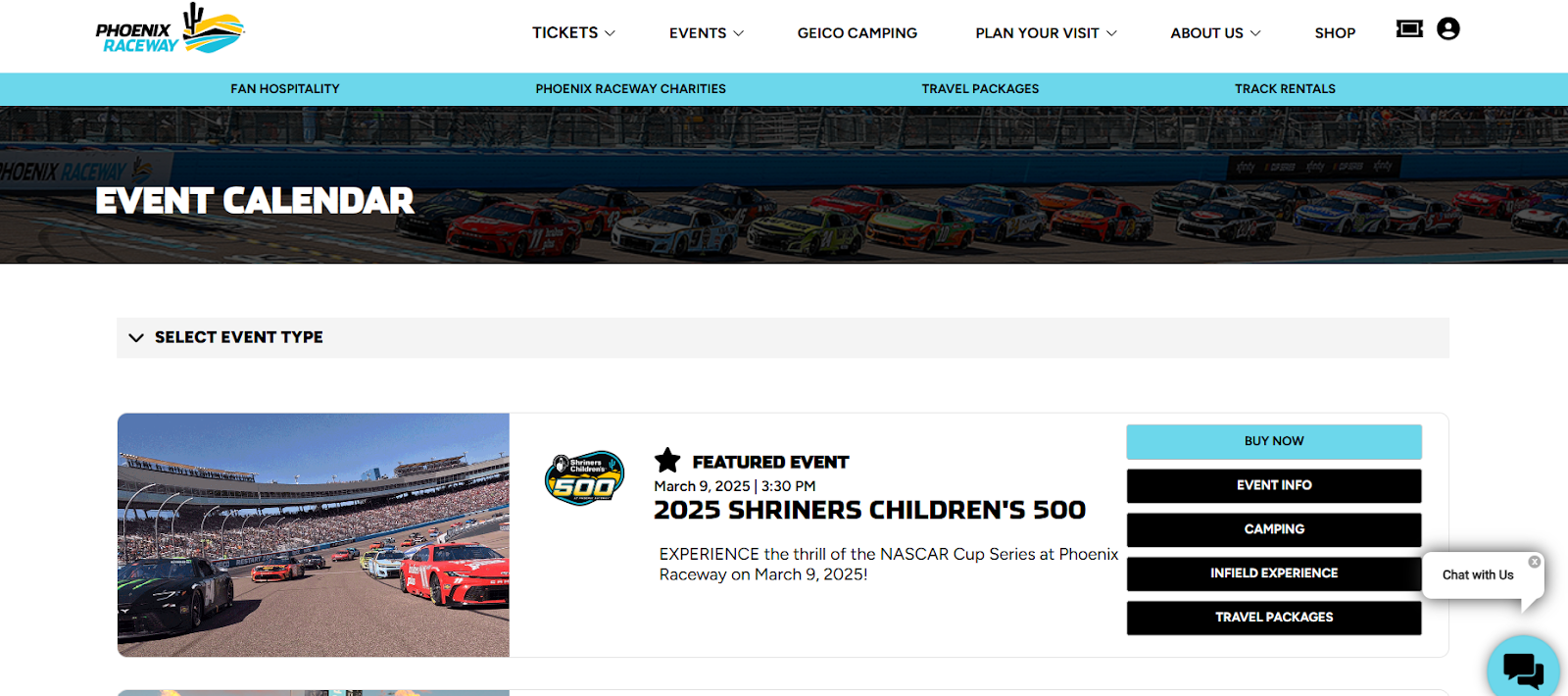 NASCAR Events at Phoenix Raceway