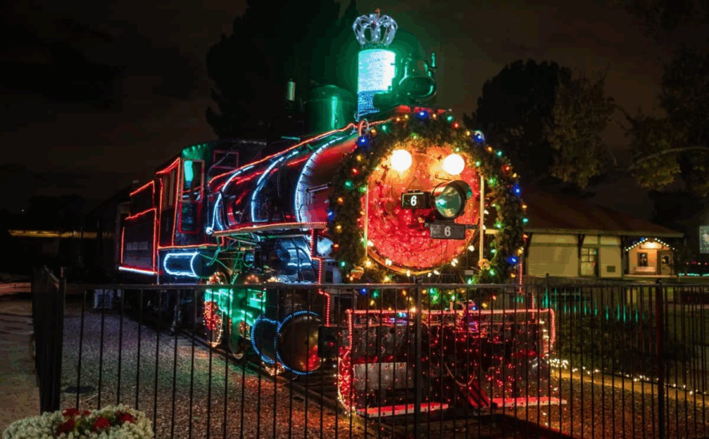 Holiday Lights at McCormick-Stillman Railroad Park
