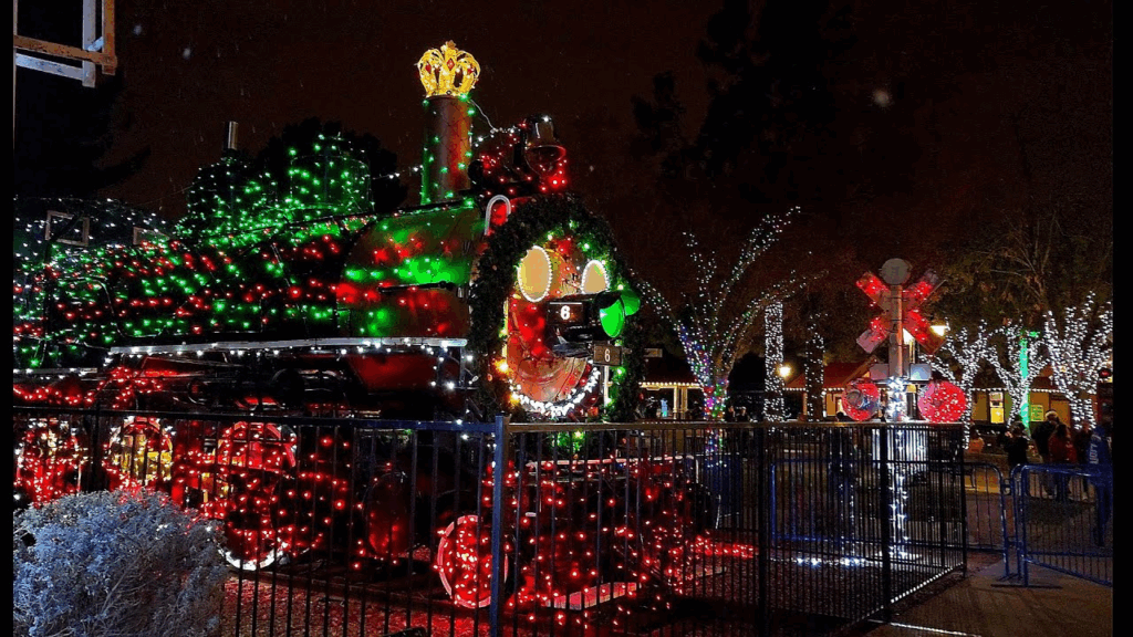 Holiday Lights at the Railroad Park