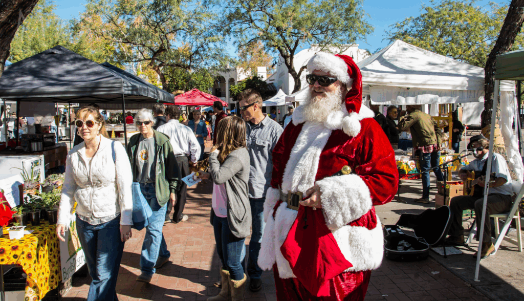 Meet Santa at The Old Town Farmer's Market