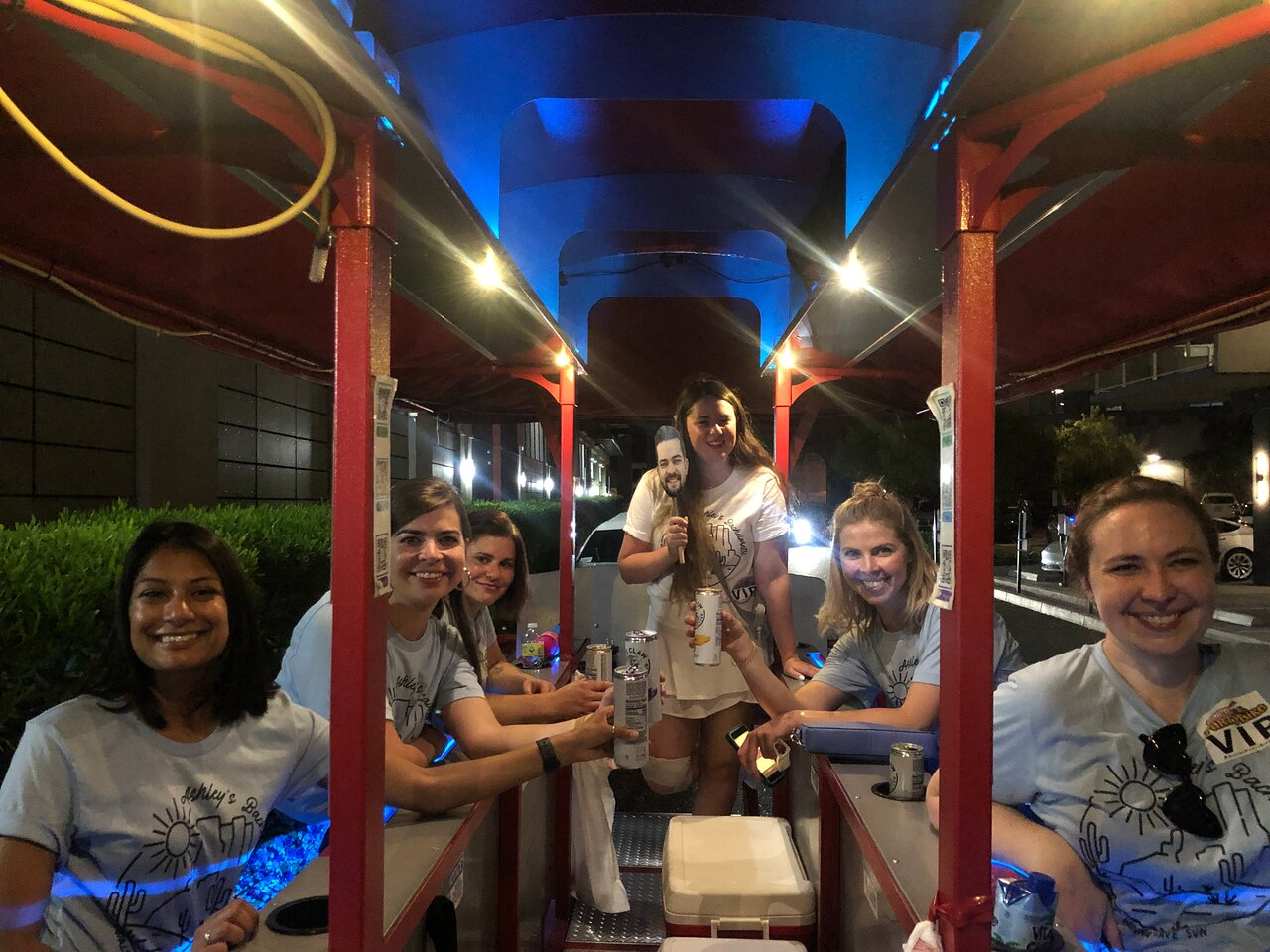 Arizona Party Bike offers a one-of-a-kind nightlife experience.