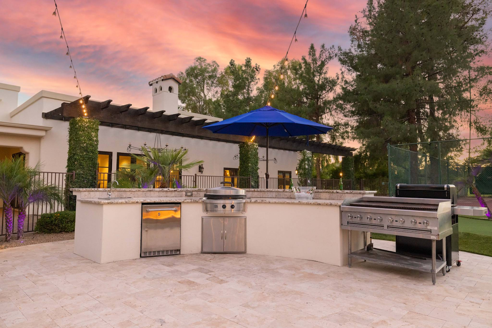 An Outdoor Kitchen