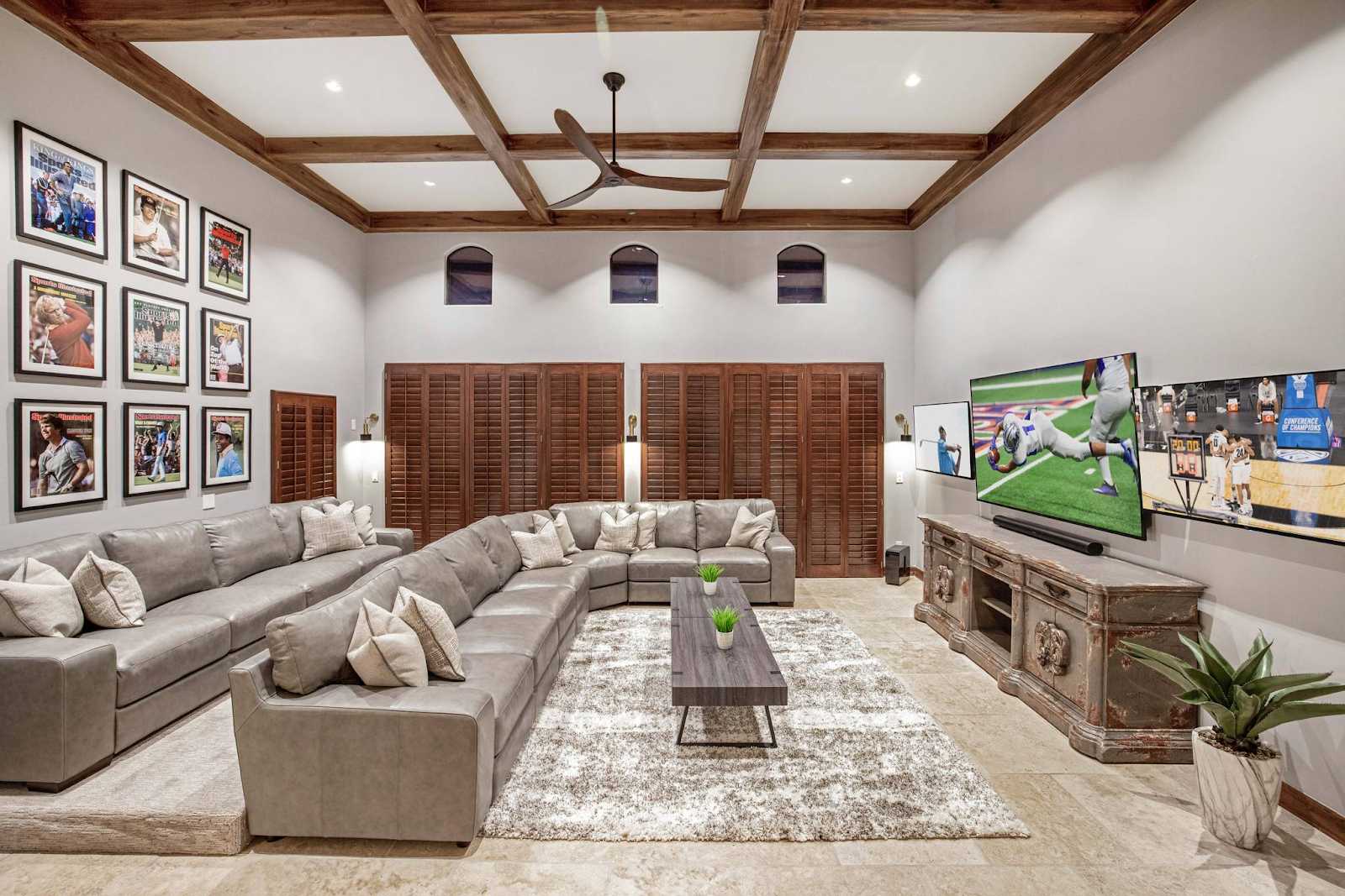 An Upgraded Man Cave
