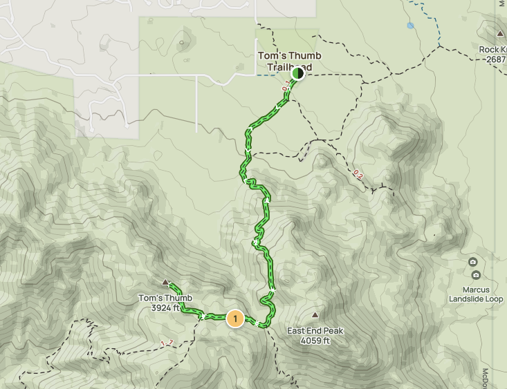 McDowell Sonoran Preserve: Tom's Thumb Trail