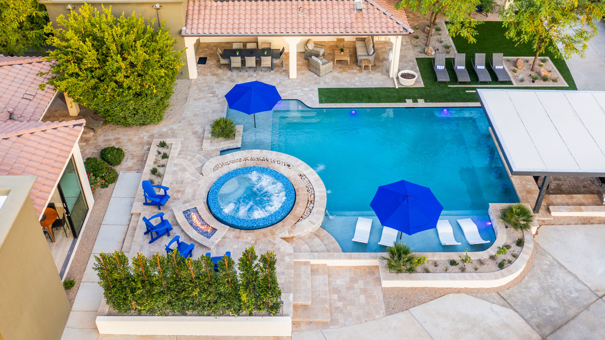 A luxury vacation rental in Arizona.