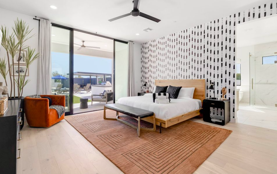 A vacation rental property for family reunions.