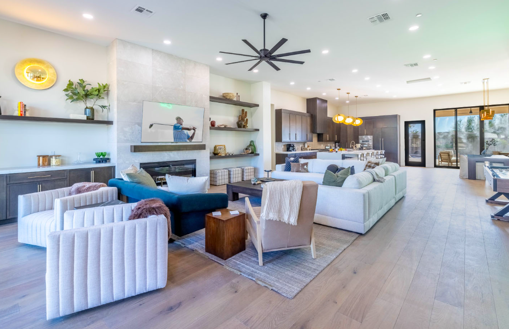 A rental home for family reunions.