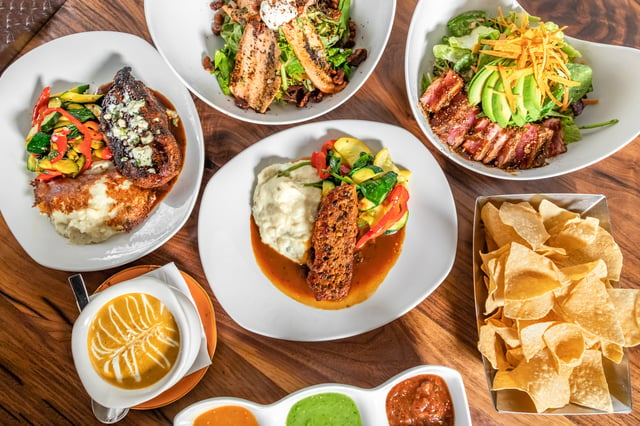 An image of Z’Tejas Southwestern Grill’s food.