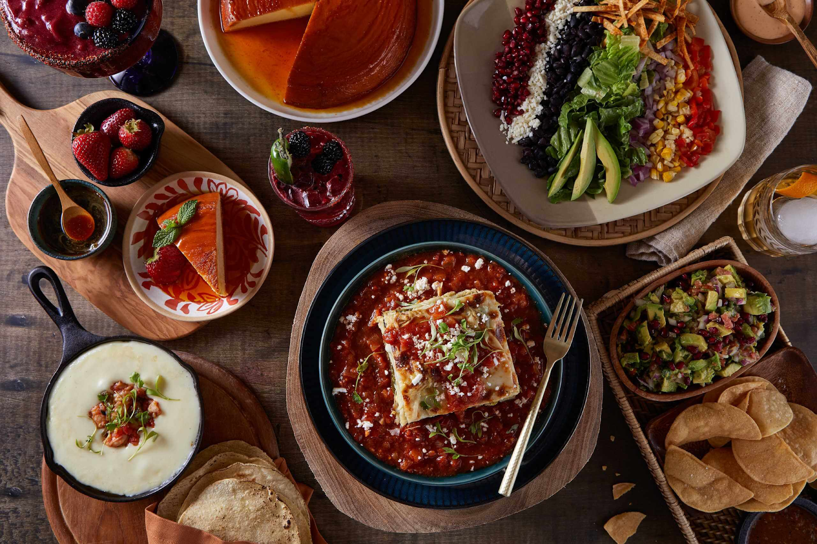 Close up food image from Barrio Queen.