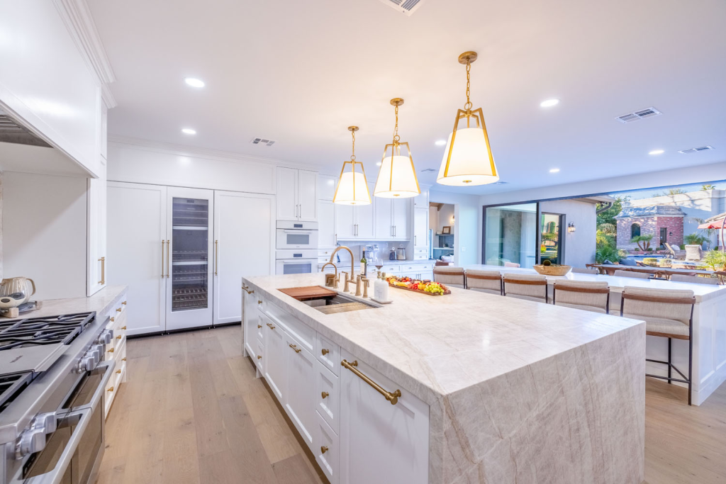 Vacation rental home for a corporate event.
