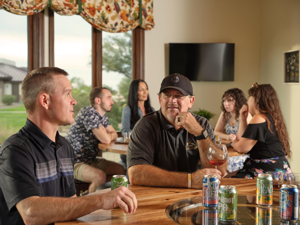 An image of a private event at a vacation rental in Scottsdale.