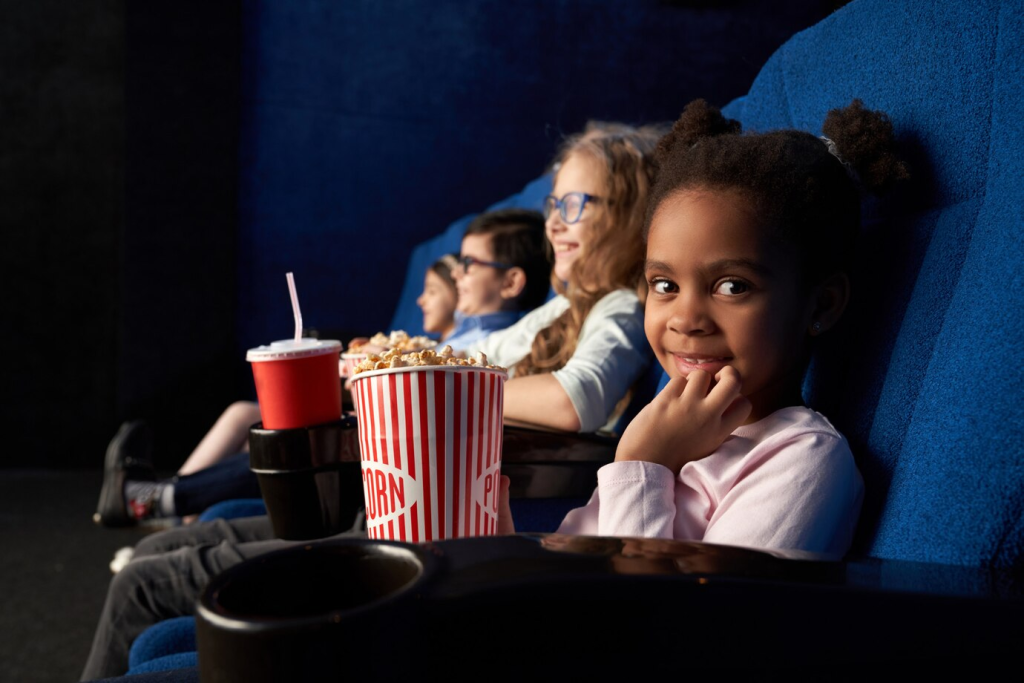 Kids at a Scottsdale movie theater.