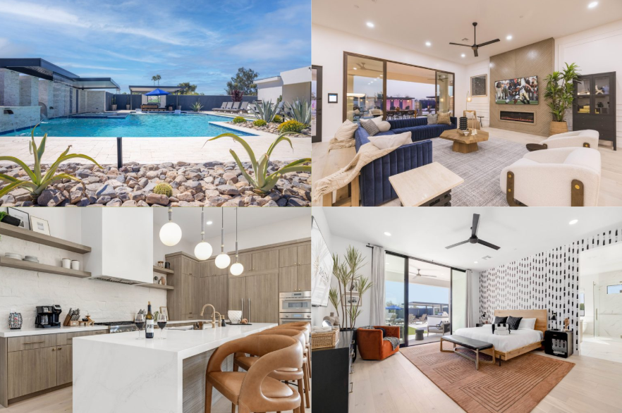 A collage of various pictures of Estate on Thunderbird.