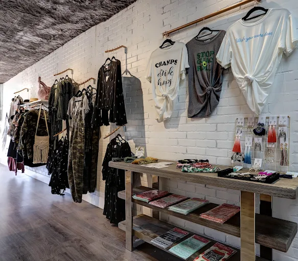 An image of the wall inside Rolling Rack in Scottsdale. 