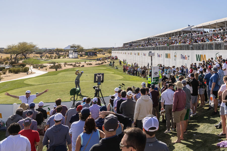 WM Phoenix Open golf tournament.