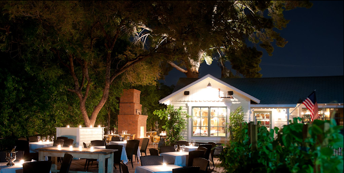 Outdoor dining area of The House Brasserie.
